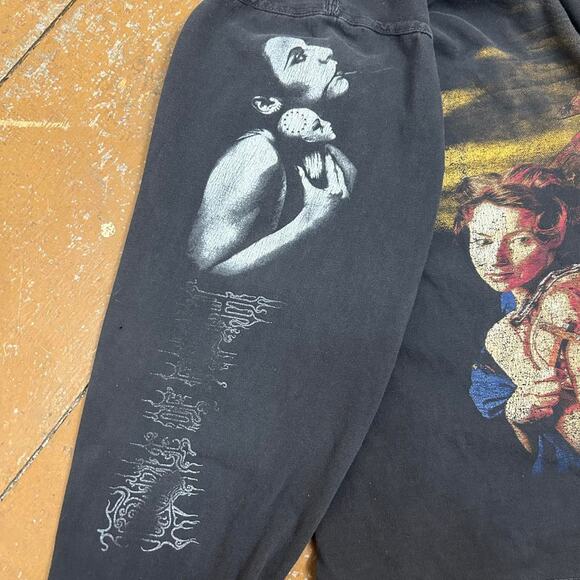 Vintage 1997 Cradle Of Filth The Rape And Ruin Of Europe Tour Long Sleeve - Picture 5 of 7